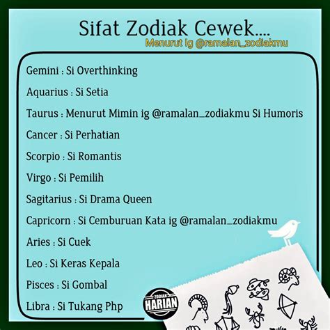 Sifat Sifat Zodiak Capricorn Sinau