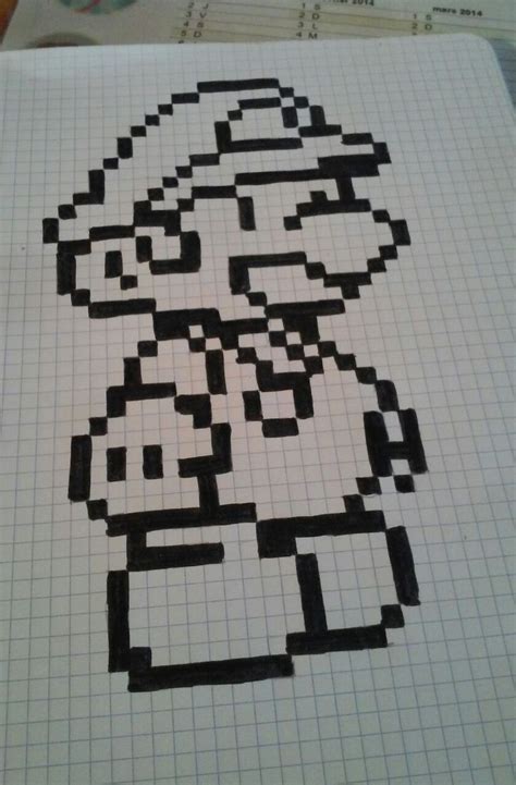 Pixel Art Modèle💪 Dibujos En Cuadricula Diseño Gráfico Geométrico