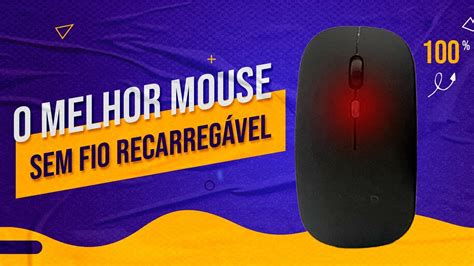 Melhor Mouse Sem Fio Recarreg Vel E Elegante Led Rgb Youtube