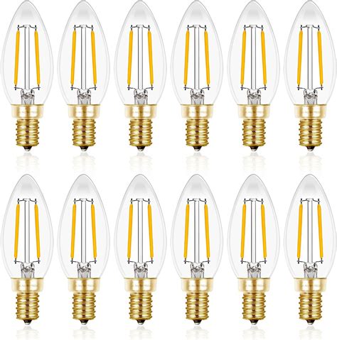 Hizashi Fully Dimmable Cri W Led Candelabra Bulb K Warm White