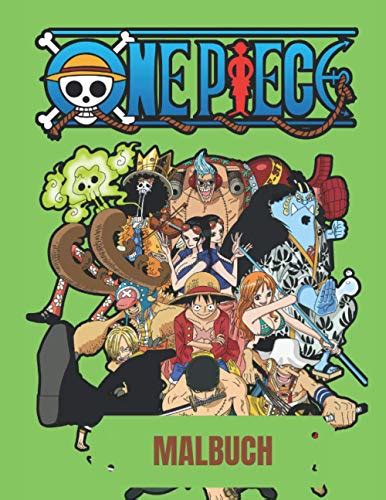 one piece malbuch EIN STÜCK Malbuch Manga Färbung alle Mitglieder