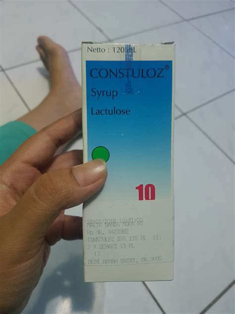 Constuloz Sirup Lactulose Kesehatan And Kecantikan Parfum Kuku