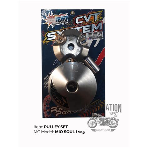 Sun Racing Pulley Set Mio Soul I M Shopee Philippines