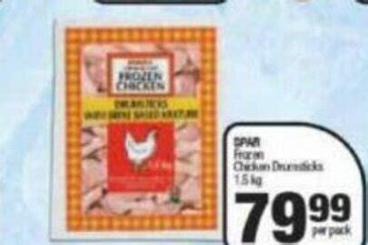 Spar Frozen Chicken Drumsticks Kg Offer At Spar