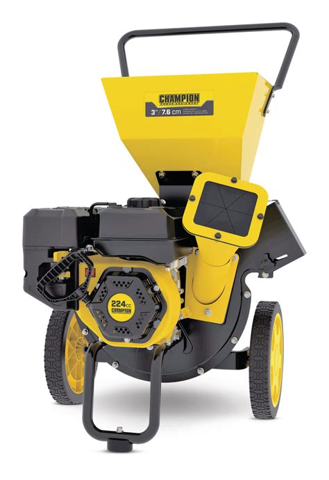 Champion 100472 3 In 224cc Gas Powered Cordless Shredderchipper