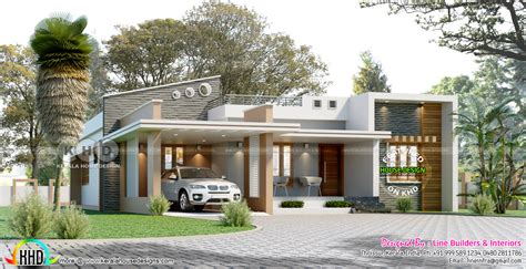 3 Bedroom House Plans In Kerala Single Floor