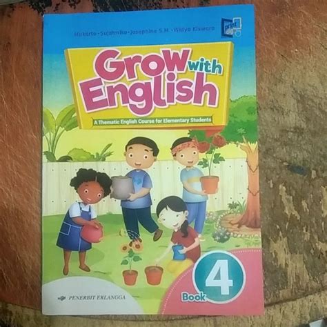 Jual Buku Bahasa Inggris Grow With English SD Kelas 4 Penerbit