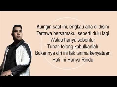 Lirik Lagu Hati Ini Hanya Rindu - Lagu202