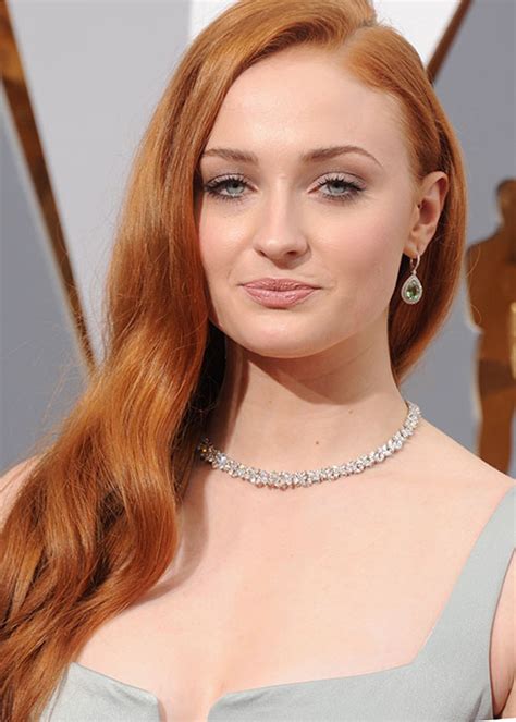 Sophie Turner Red Hair Why Game Of Thrones Was Hell For Sophie Turner