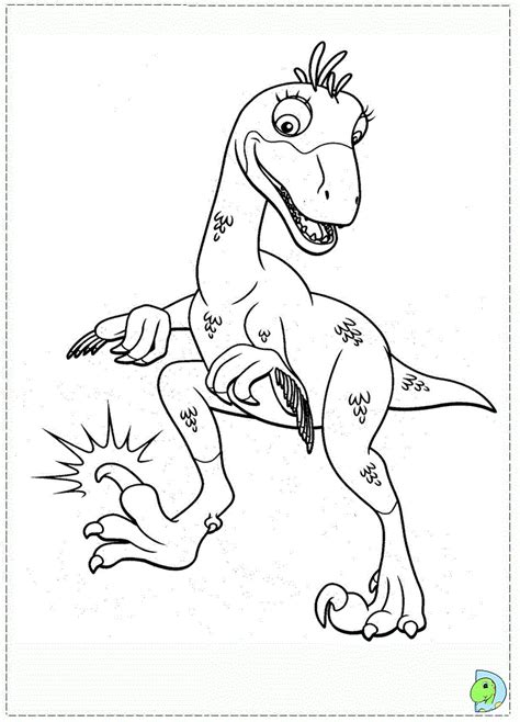 Dinosaur Train coloring page- DinoKids.org