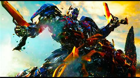 Transformers 5 The Last Knight 2017 Optimus Prime Vs Bumblebee Fight