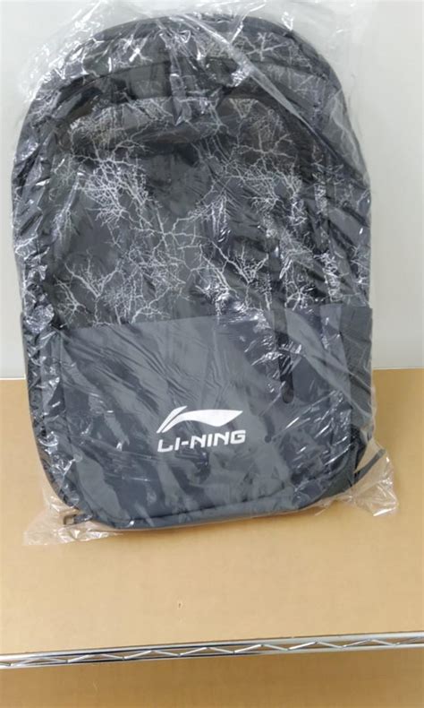 Brand New Authentic Li Ning Backpack Badminton Bag Sports Equipment