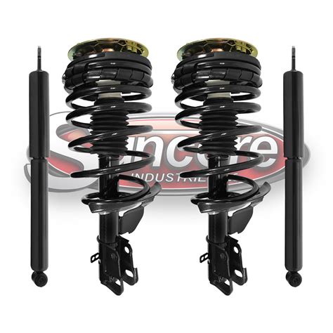 Front Quick Complete Strut Assemblies And Rear Shock Absorbers Bundle