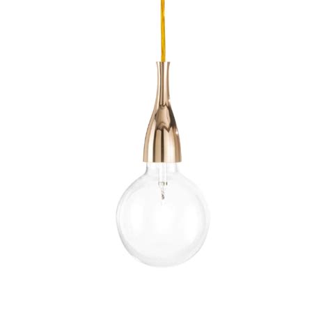 Ideal Lux Minimal Hanglamp Metaal E Zwart Lampenbaas