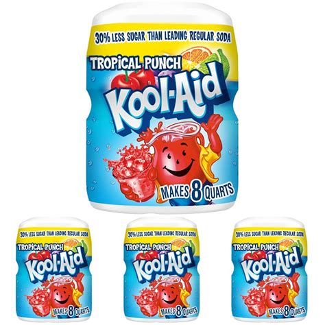 Mua Kool Aid Sugar Sweetened Summer Blast Tropical Punch Artificially