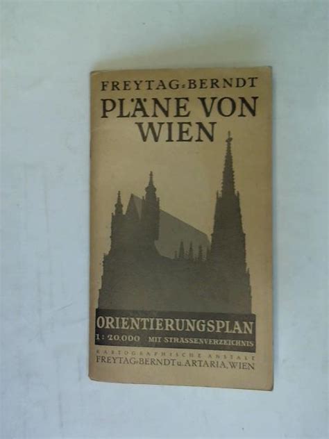 Pl Ne Von Wien Orientierungsplan Mit Strassenverzeichnis By Freytag