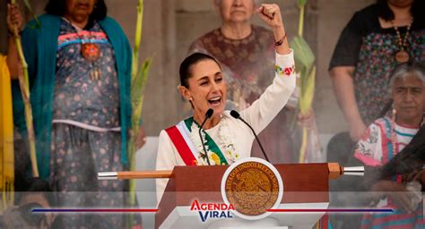 Claudia Sheinbaum toma posesión como presidenta de México Agenda Viral