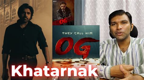 Hungry Cheetah OG Glimpse Hindi Reaction Pawan Kalyan Sujeeth