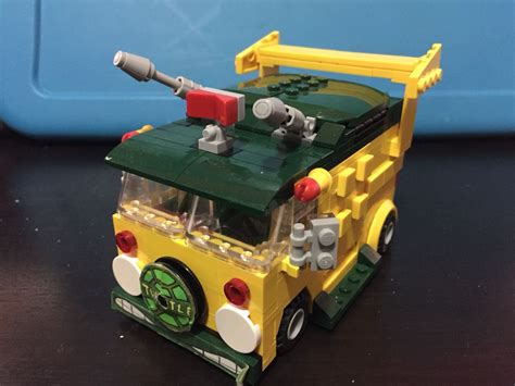 Revision 3 of MY TMNT van. | Tmnt, Lego, Toy car