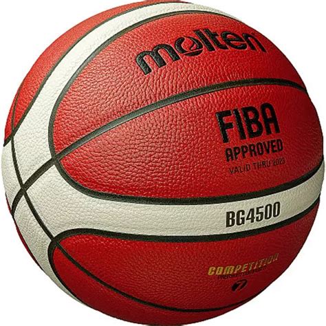 Pelota De B Sket Molten Profesional Fiba Cuero Bg