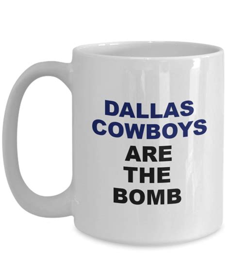 Nfl Dallas Cowboys Coffee Mug Dallas Cowboys Cup Dallas - Etsy