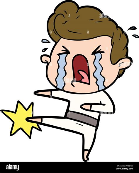 cartoon crying man Stock Vector Image & Art - Alamy