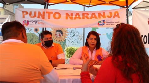 Habilitan Juzgado En L Nea Y Punto Naranja Especializado En Violencia