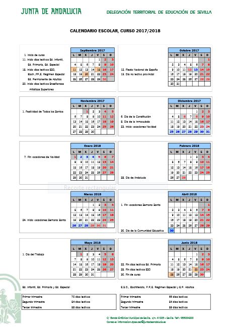 Calendario Escolar 2021 2022 Andalucia Calendario Escolar De Cadiz