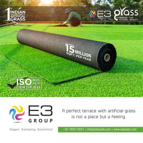 Premium Quality Artificial Grass E3 Grass AD BY U