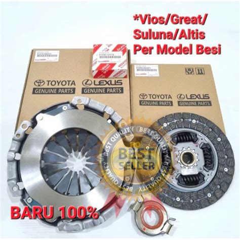 Jual Kampas Kopling Set Toyota Vios Yaris Soluna Altis Model Besi