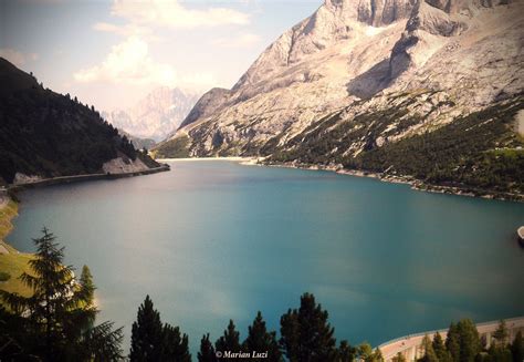 Val Di Fassa Fassa Valley A Valley In The Dolomites In Trentino Alto