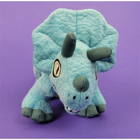 Jurassic World Dinosaur Plush 5 Blue Triceratops Stuffed Animal - Etsy