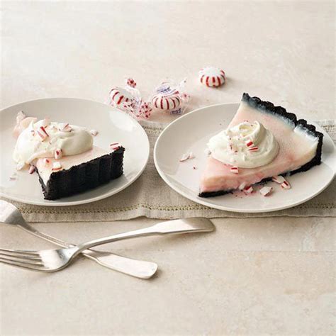 Peppermint Cream Tart in a Chocolate Crust | Better Homes & Gardens