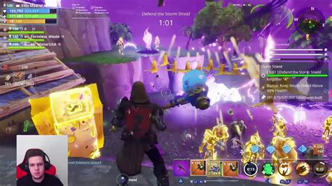 Fortnite Save The World Mythic Storm King Youtube