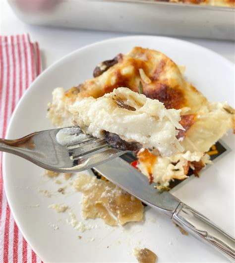 Rosemary and Mushroom White Lasagna | 12 Tomatoes