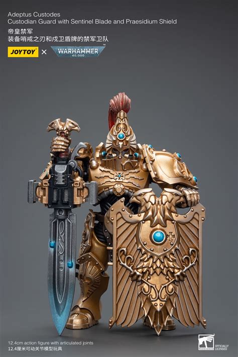 JoyToy WH40K Adeptus Custodes Custodian Guard With Sentinel Blade And