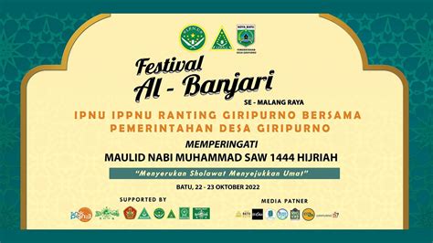 Festival Al Banjari Se Malang Raya Pemerintahan Desa Giripurno