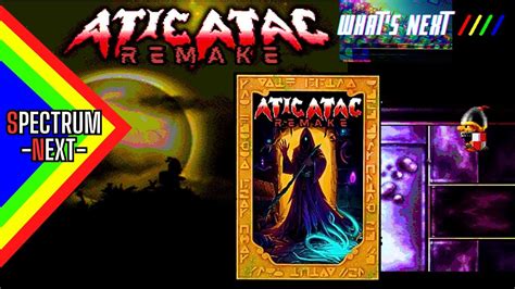 Zx Spectrum Next Atic Atac Remake By 9bitcolor YouTube