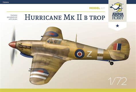 Arma Hobby 70044 Hawker Hurricane Mkiib Trop