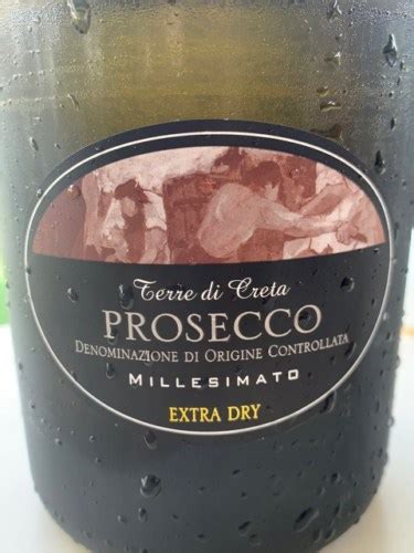 Terre Di Creta Prosecco Millesimato Extra Dry Vivino