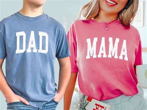 Gender Reveal Shirts For Mom And Dad Comfort Colors Dad Shirt Gender