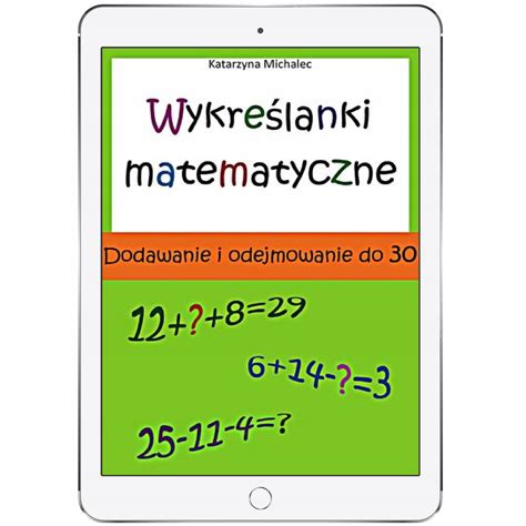 Wykreślanki matematyczne Katarzyna Michalec porównaj ceny Allegro pl