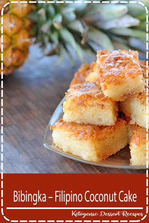 Bibingka Filipino Coconut Cake Fantastic Food Recipes