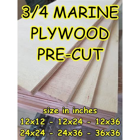 34 Marine Plywood Pre Cut Made In Philippines Lazada Ph