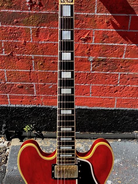 Gibson Es 355tdcsv Stereo Varitone 1962 Faded Cherry Red Finish Guitar