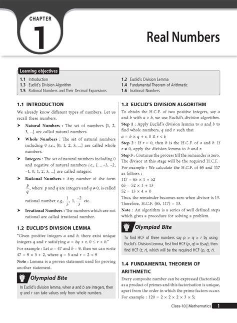 Buy Mtg Olympiad Prep Guide Mathematics Class 10 Detailed Theory