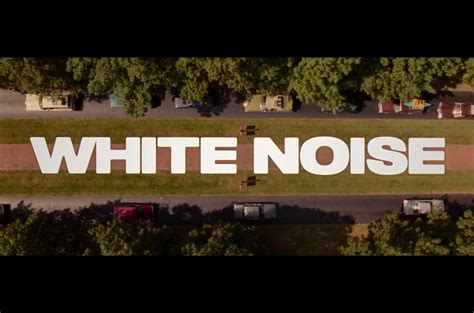 White Noise (2022) — Art of the Title