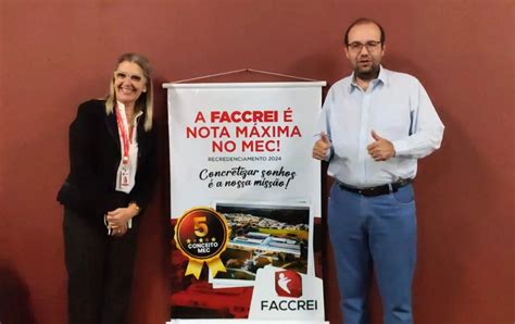 Anuncifacil FACCREI conquista nota máxima em avaliação do MEC