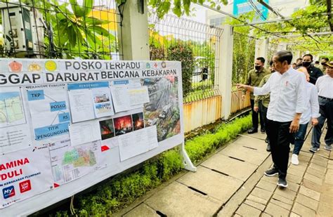 Kebakaran Tbbm Pertamina Plumpang Jokowi Instruksikan Segera Cari