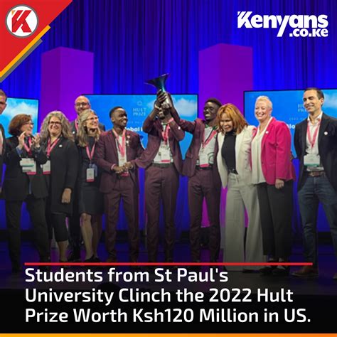 Kenyans Co Ke On Twitter Students From St Paul S University Win